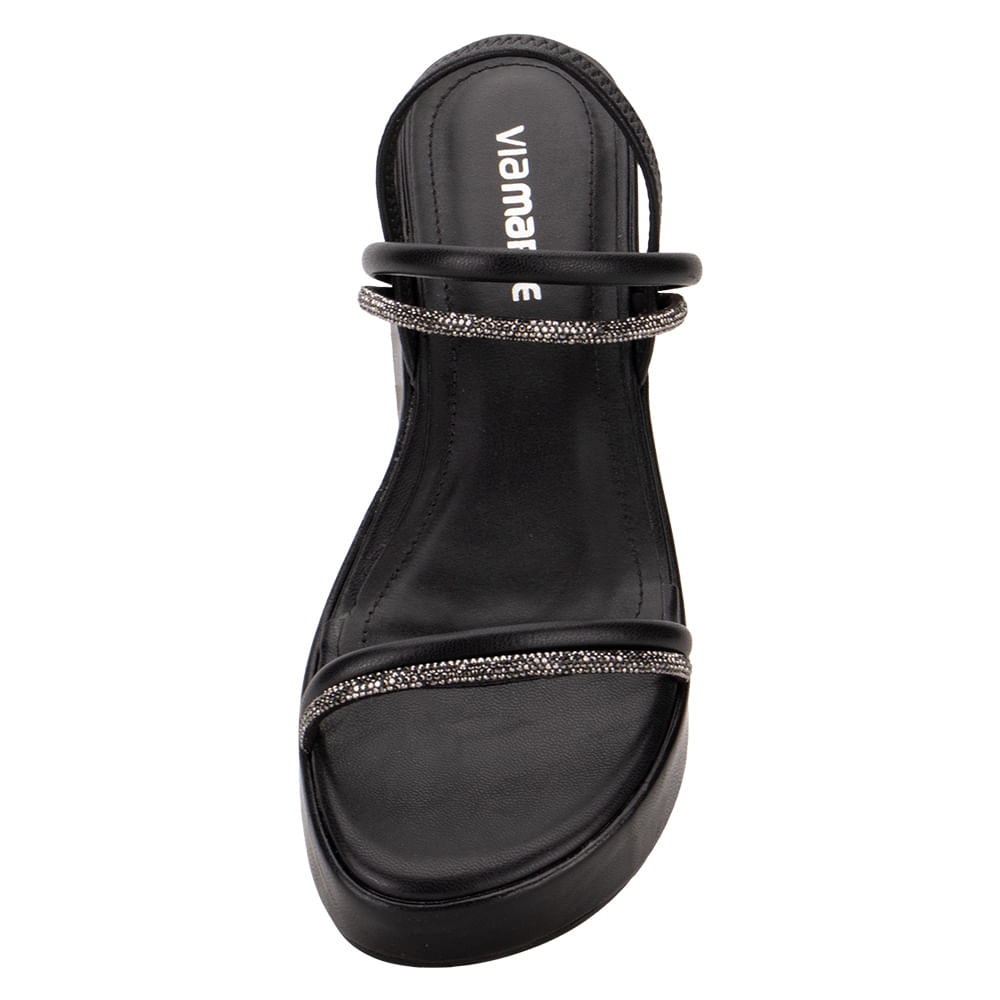 Anabela Via Marte SandÃ¡lia Anabela Via Marte Preta Sandália