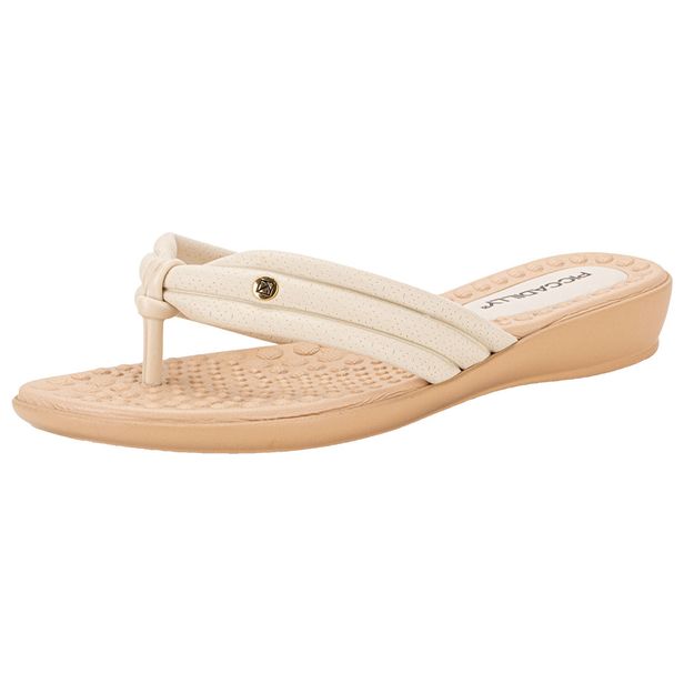 Tamanco Feminino Flat Piccadilly 500371 MARFIM 34