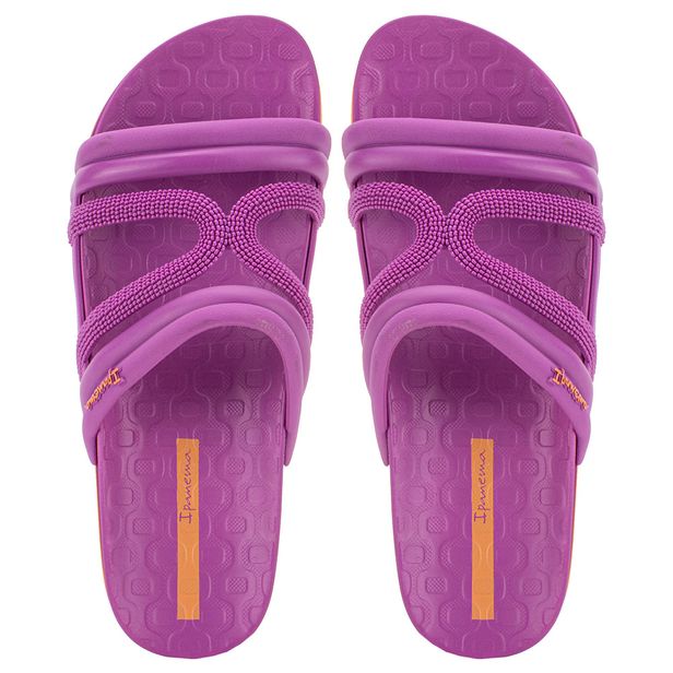Chinelo Feminino Slide Walk Ipanema 27262 ROXO 38
