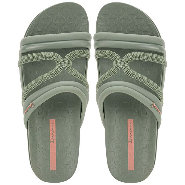 Chinelo Feminino Slide Walk Ipanema 27262 VERDE 35