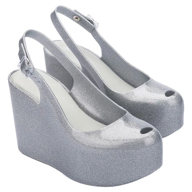 Melissa Groovy Wedge 33925 PRATA 33/34