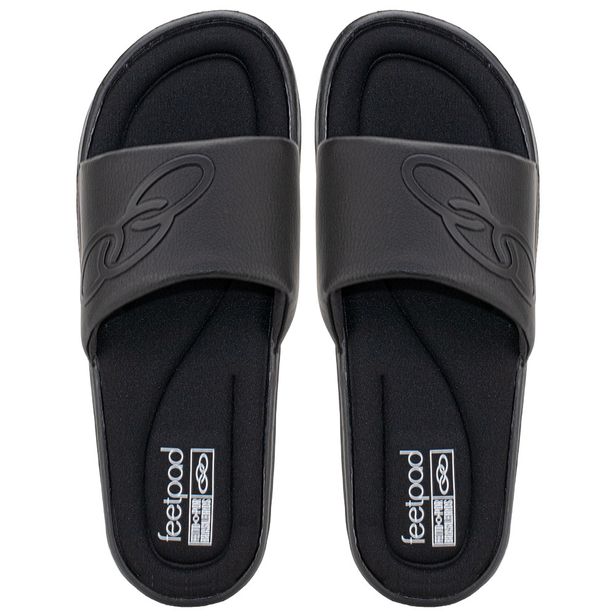 Chinelo Masculino Slide Patmos Olympikus 152 PRETO 39/40