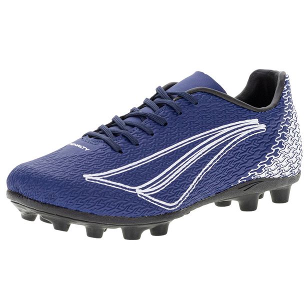 Chuteira Masculina Campo Bravo XXII Penalty - 214246 AZUL/BRANCO 40