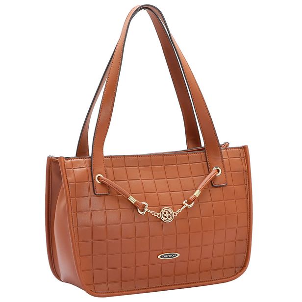 Bolsa Feminina Chenson CG84387 CARAMELO