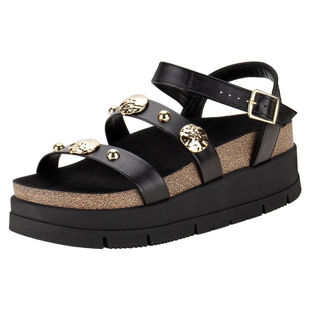 Moleca Sandália Rasteira Espadrille Feminina Sand Lia Sandália