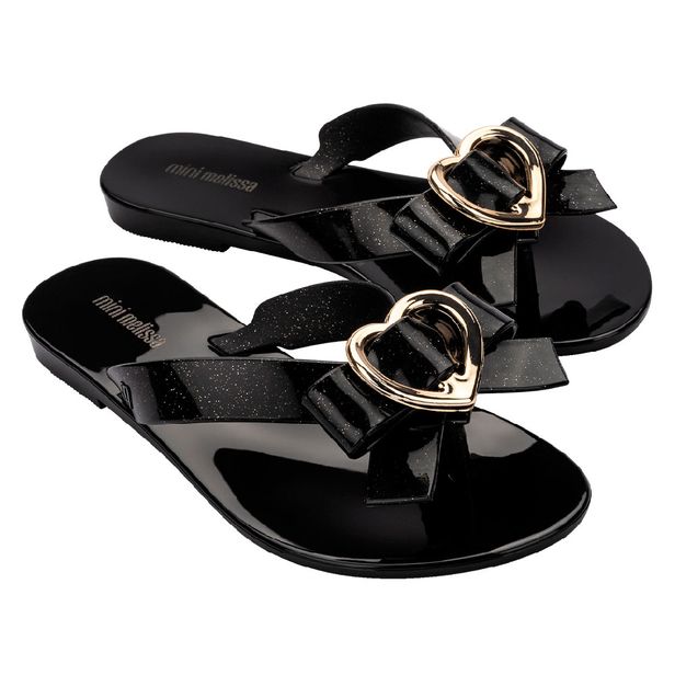 Mini Melissa Harmonic Hot Infantil 33945 PRETO 29