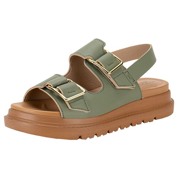 Sandália Feminina Flat Modare 7200102 VERDE 34