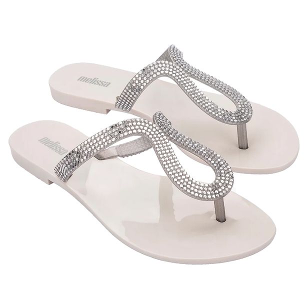 Melissa Harmonic Lana 33987 BRANCO/PRATA 35