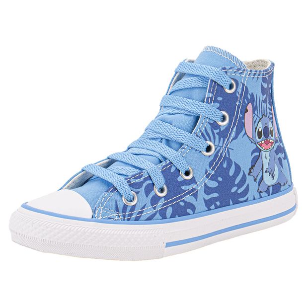 Tênis Infantil Chuck Taylor Stitch Converse All Star CK1298 AZUL 26