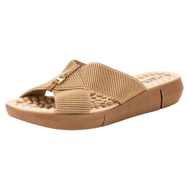 Tamanco Feminino Salto Baixo Modare - 7142101 CAMEL 34