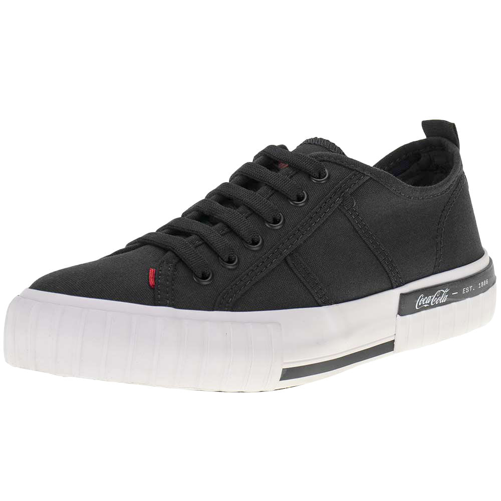 Clovis Calçados Tenis Feminino Coca Cola Preto Tênis Feminino