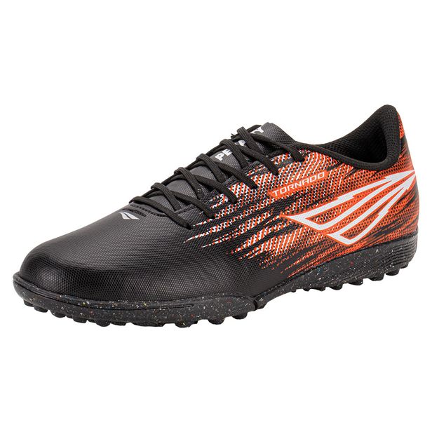 Chuteira Masculina Society Tornado Penalty 242286 PRETO/VERMELHO 37