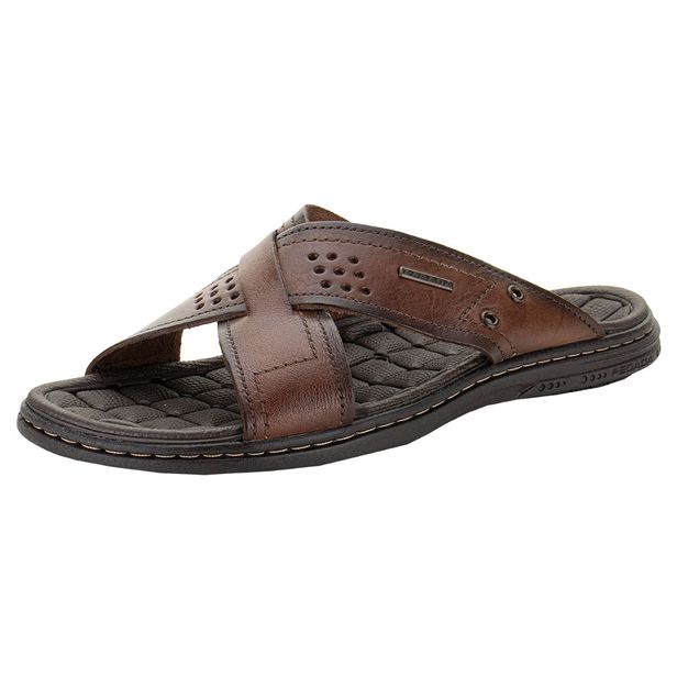 Chinelo Masculino Anilina Pegada - 131222 CARAMELO 39