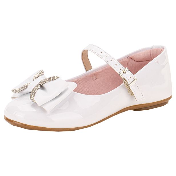 Sapatilha Infantil Feminina Molekinha 20831134 BRANCO 33