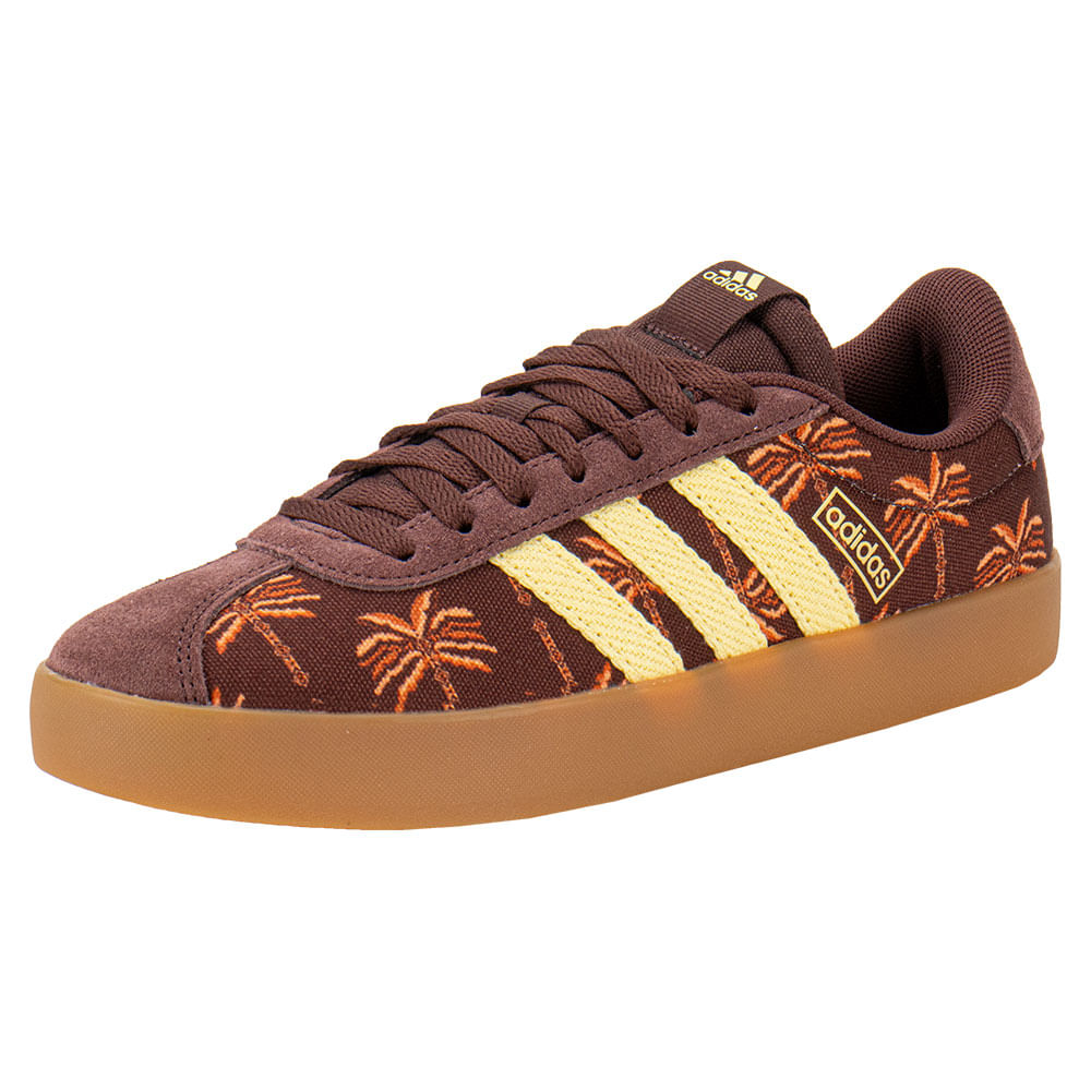 Tênis Feminino VL Court Farm Adidas IH7776 VINHO 34