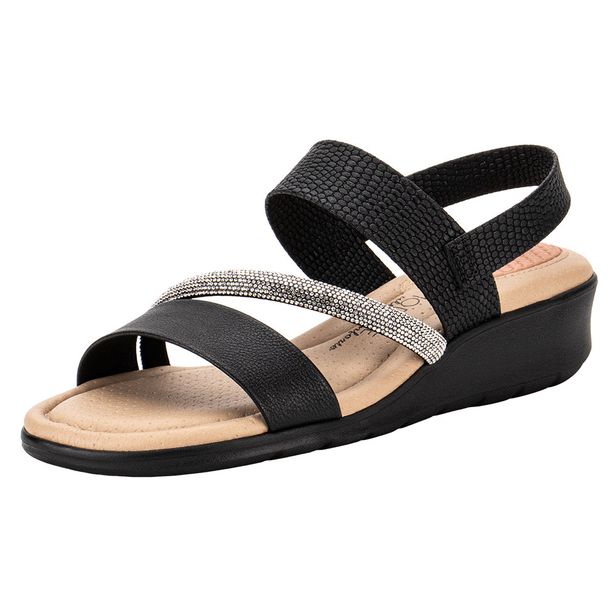Sandália Feminina Anabela Modare 7190101 PRETO 34
