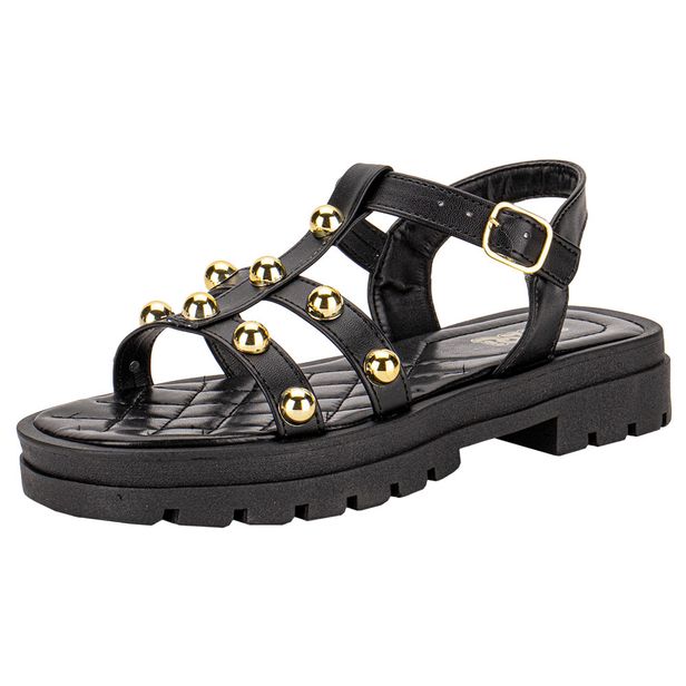 Sandália Infantil Feminina NilQi 3005 PRETO 28