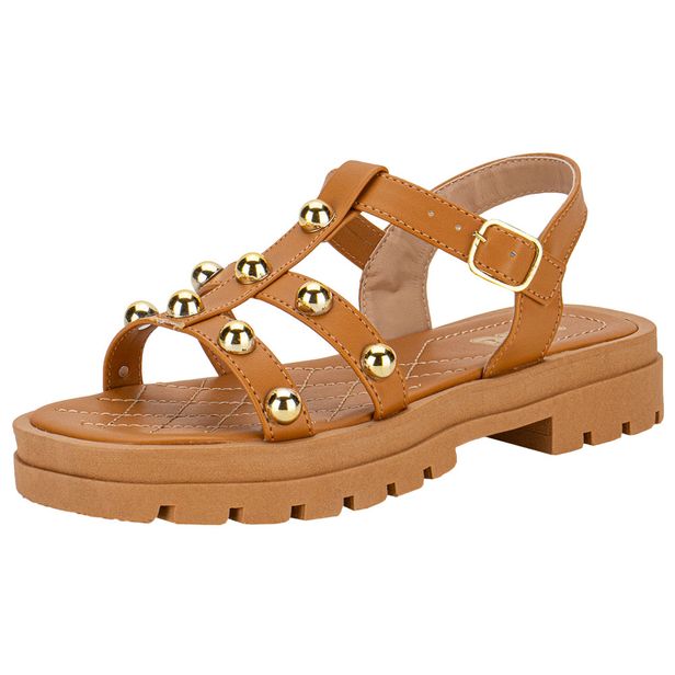 Sandália Infantil Feminina NilQi 3005 CARAMELO 28