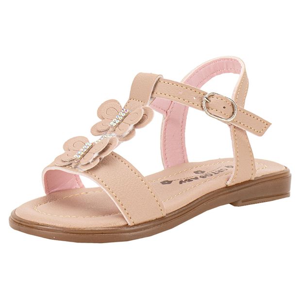 Sandália Infantil Feminina Ortobaby 19043 ROSE 21