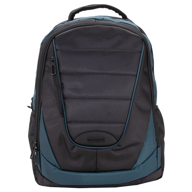 Mochila Masculina Leisite YZ2022 PRETO/VERDE