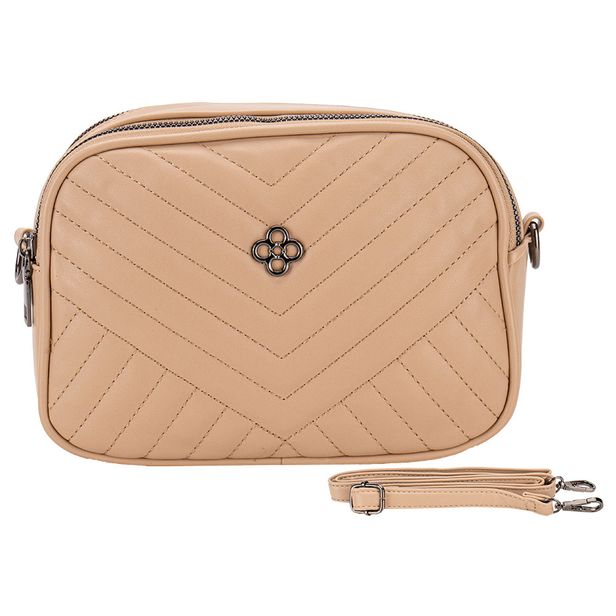 Bolsa Feminina Transversal Fuseco WBFV84266 BEGE