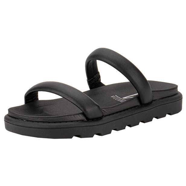 Tamanco Feminino Flat Vizzano 6459110 PRETO 34