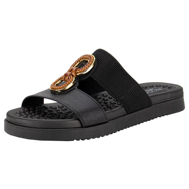 Tamanco Feminino Flat Modare 7178107 PRETO 01 34