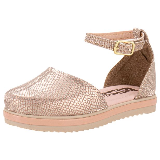 Sandália Infantil Feminina Espadrille Bella Ninna 12081 ROSA 20