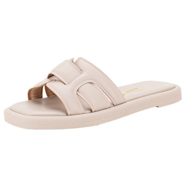 Tamanco Feminino Flat Vizzano 6522101 CINZA 34