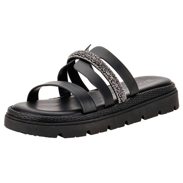 Tamanco Feminino Flat Ramarim 2429202 PRETO 34