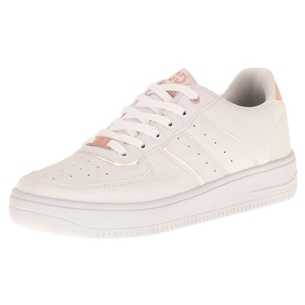 Tênis Feminino Kings Ollie- 501 BRANCO/ROSA 01 36