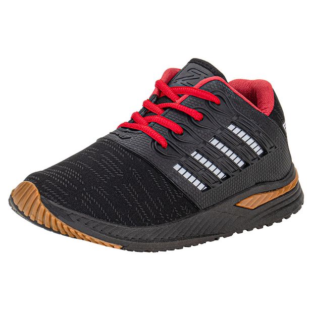 Tênis Infantil Masculino Zeuz 93KX PRETO/VERMELHO 01 28
