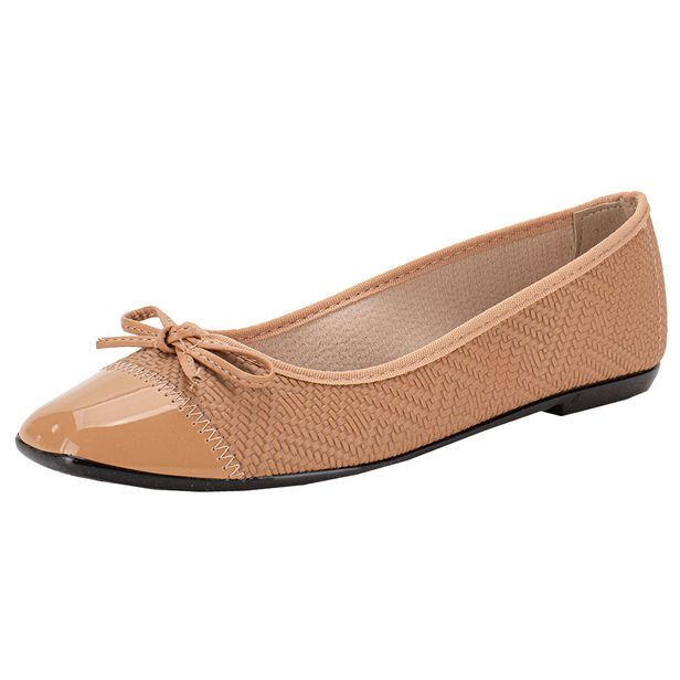 Sapatilha Feminina Flat Moleca 5729110 SALMÃO 34