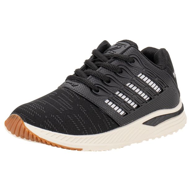 Tênis Infantil Masculino Zeuz 93KX PRETO/BRANCO 28