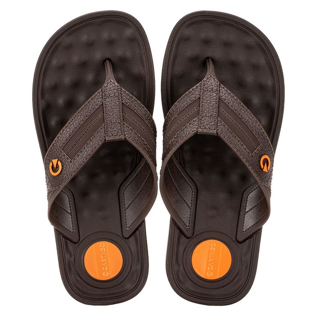 Chinelo Infantil Alabama Cartago - 11858 CHOCOLATE 29