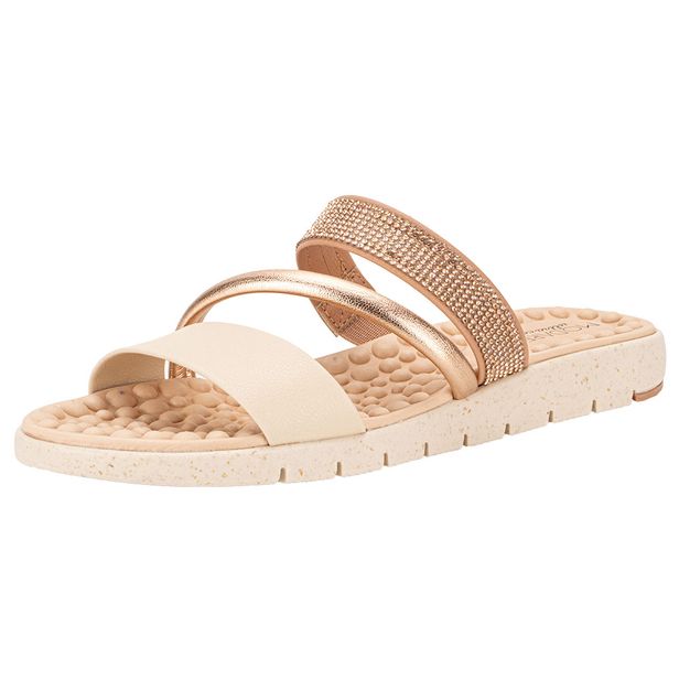Tamanco Feminino Flat Modare 716221 BRONZE 34