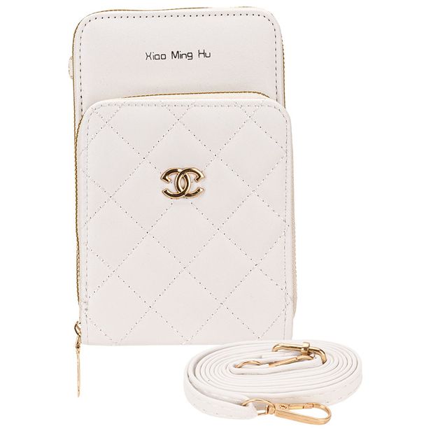 Bolsa Feminina Transversal H.E PR1032 BRANCO