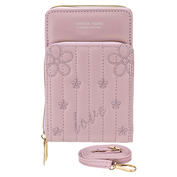 Bolsa Feminina Transversal H.E PR1048 LILÁS