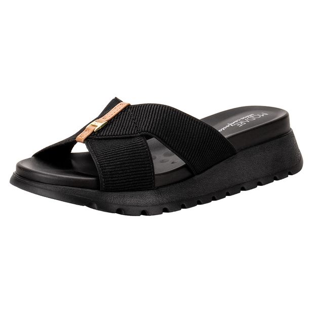 Tamanco Feminino Anabela Modare 7198100 PRETO 34