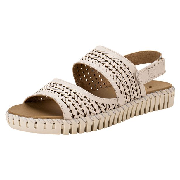 Sandália Feminina Flat Bottero 367803 MARFIM 34