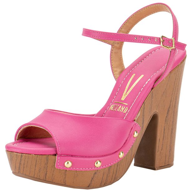 Sandália Feminina Meia Pata Vizzano 6281847 PINK 34