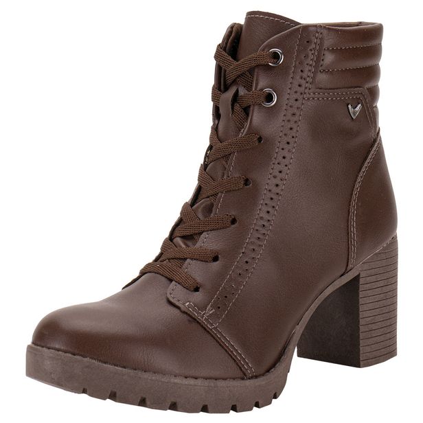 Bota Feminina Coturno Mississipi MI872 CAFÉ 35