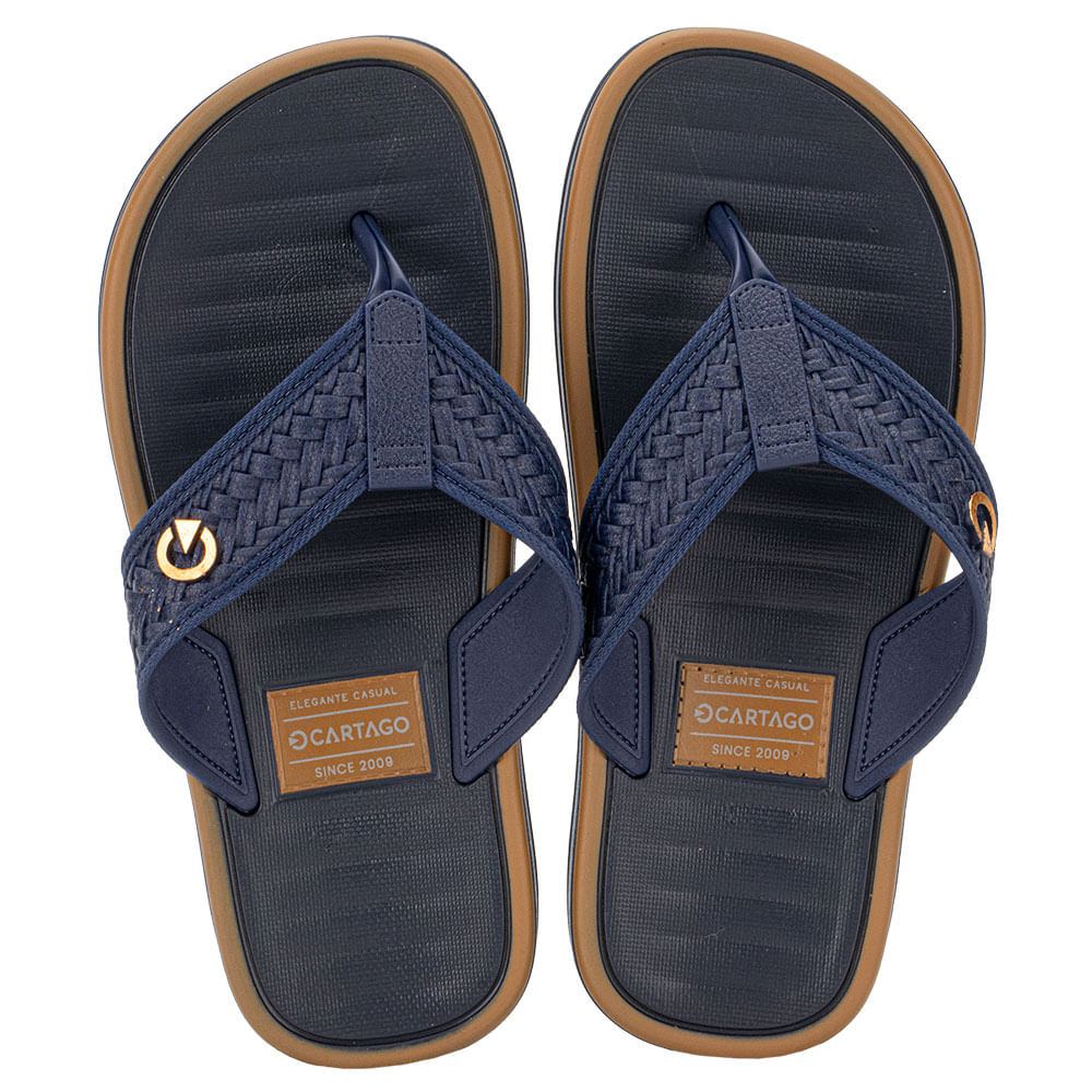 Chinelo Infantil Masculino Coimbra Cartago 12460 MARINHO