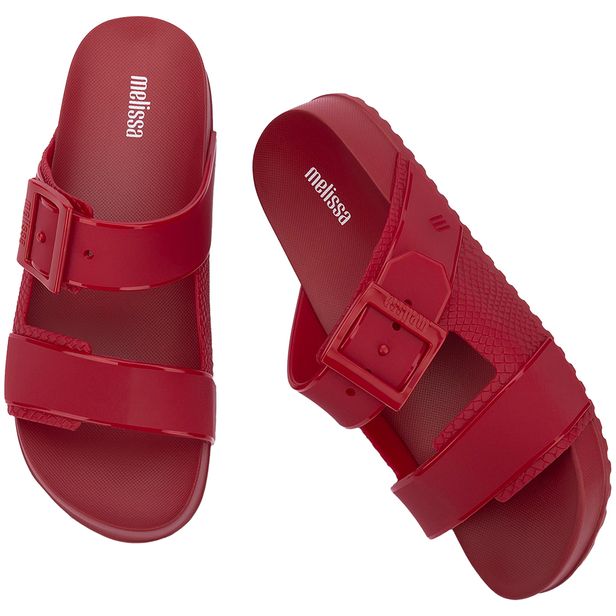 Melissa Cozy Connection Slide 35832 VERMELHO 33/34