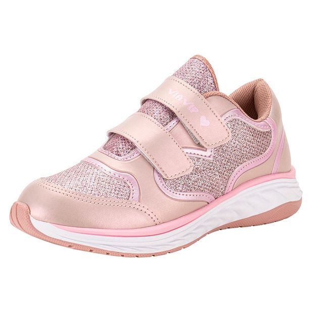 Tênis Infantil Feminino Via Vip VV8505 ROSA 34