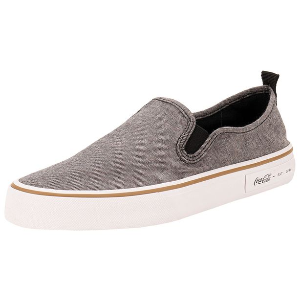 Tênis Masculino Iate City Coca-Cola CC2315 CINZA 40