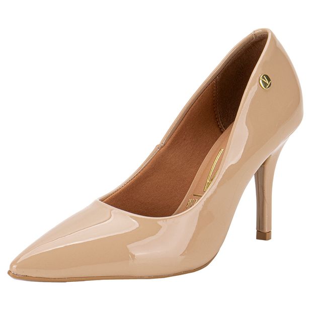 Scarpin Feminino Salto Fino Vizzano 11841101 BEGE 36