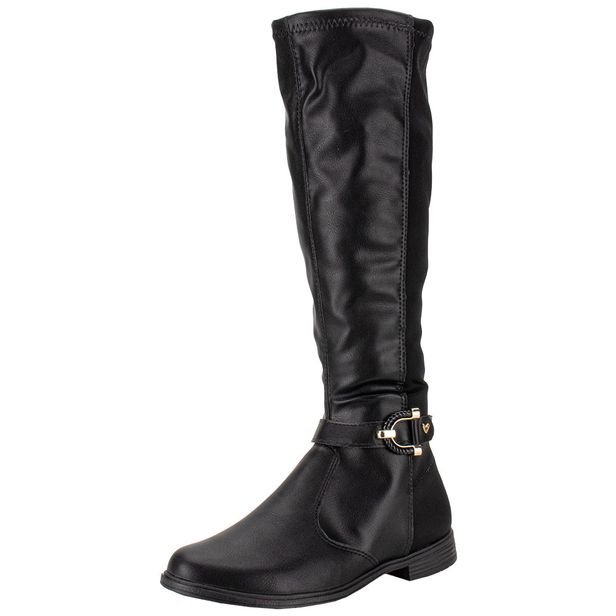 Bota Feminina Cano Alto Mississipi Q8961 PRETO 35