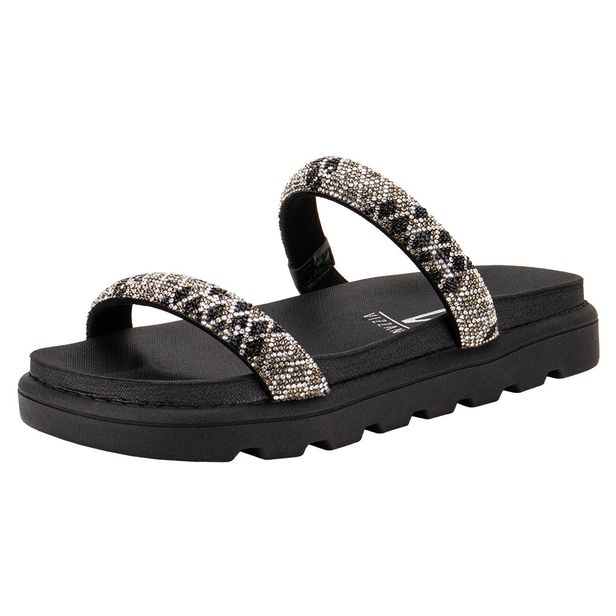 Tamanco Feminino Flat Vizzano 6459110 PRETO 34