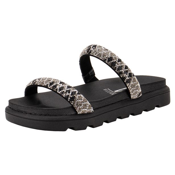 Tamanco Feminino Flat Vizzano 6459110 PRETO 35